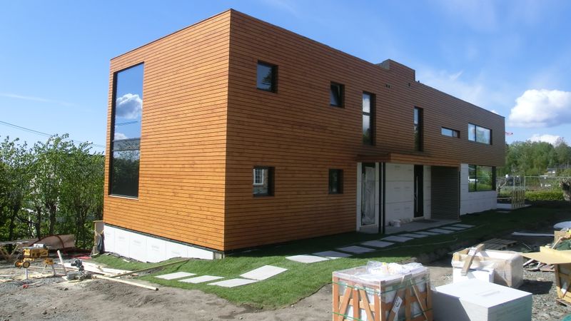 Accoya Kledning med farge SYSTEM 12, pris pr/m²
