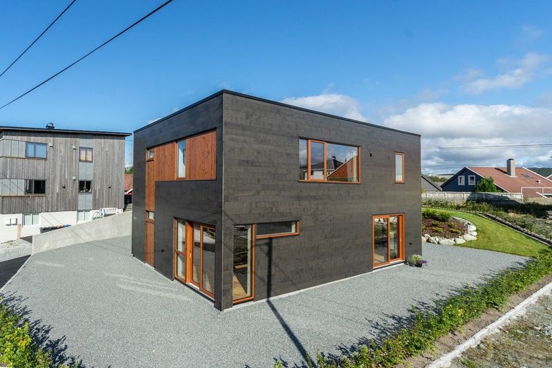 Accoya Kledning med farge SYSTEM 12, pris pr/m²